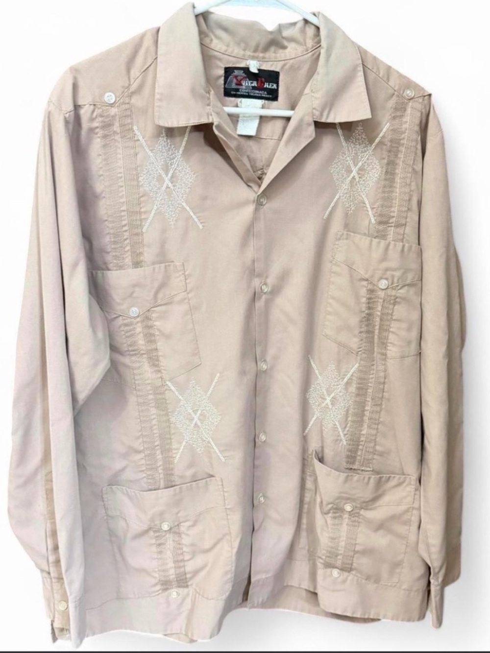 Vintage Yucatecan Guayabera L/S